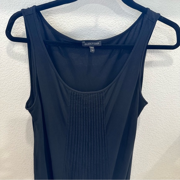 Eileen fisher 100% silk asymmetrical dress - Picture 6 of 6